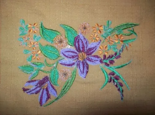 Bordados de flores - Imagui