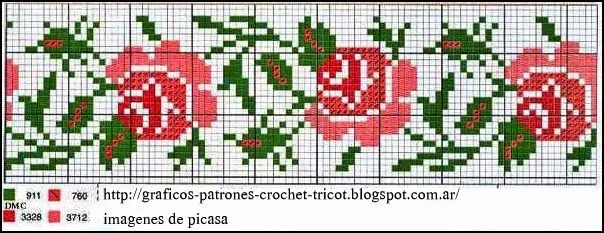 BORDADOS Y PUNTO CRUZ: junio 2014