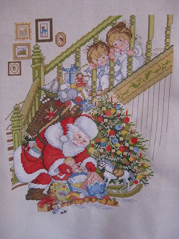 punto de cruz navidad (2) | Aprender manualidades es facilisimo.com