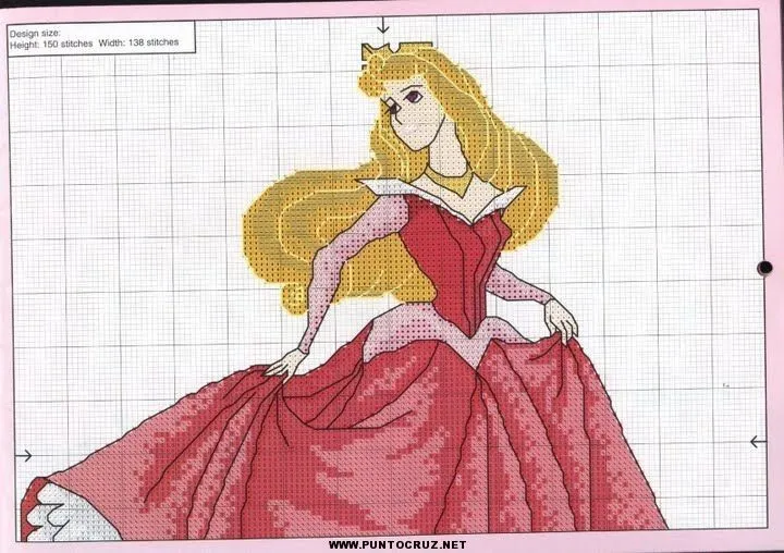 Princesas en punto de cruz | Punto de cruz - Colección de patrones ... Princesas en punto de cruz | Punto de cruz - Colección de patrones ...