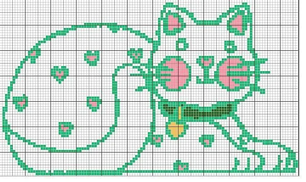 Bordados punto cruz | Punto de cruz - Colección de patrones punto ...