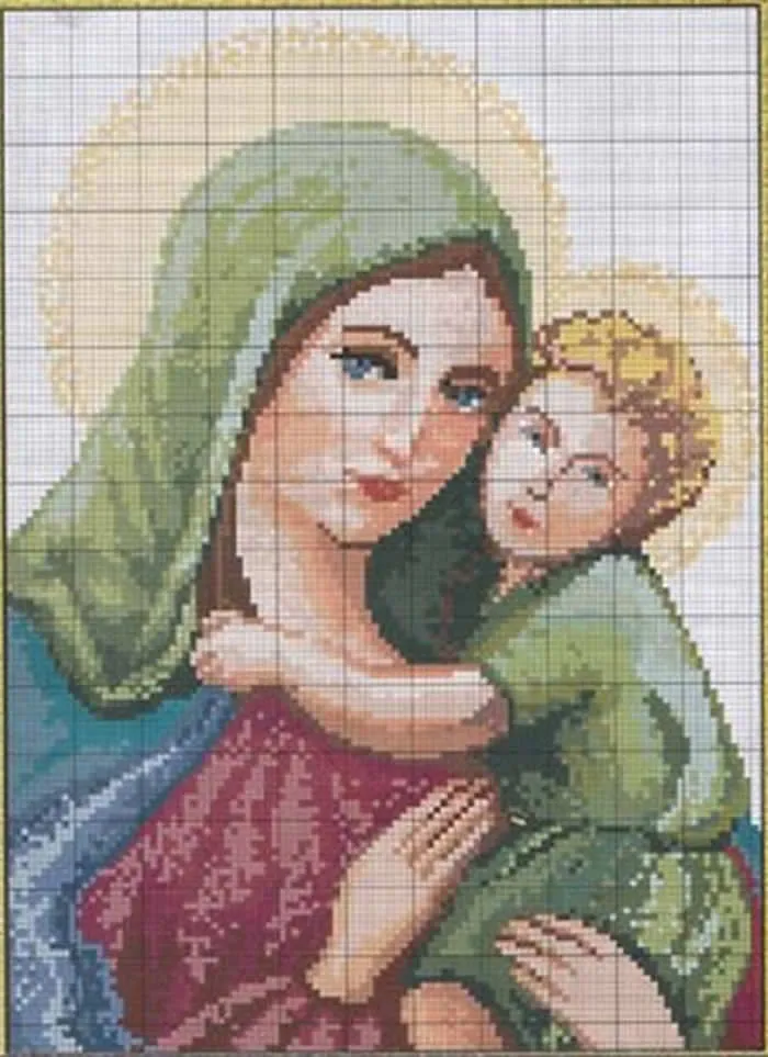 Bordados Religiosos – Ponto Cruz | Cultura Mix