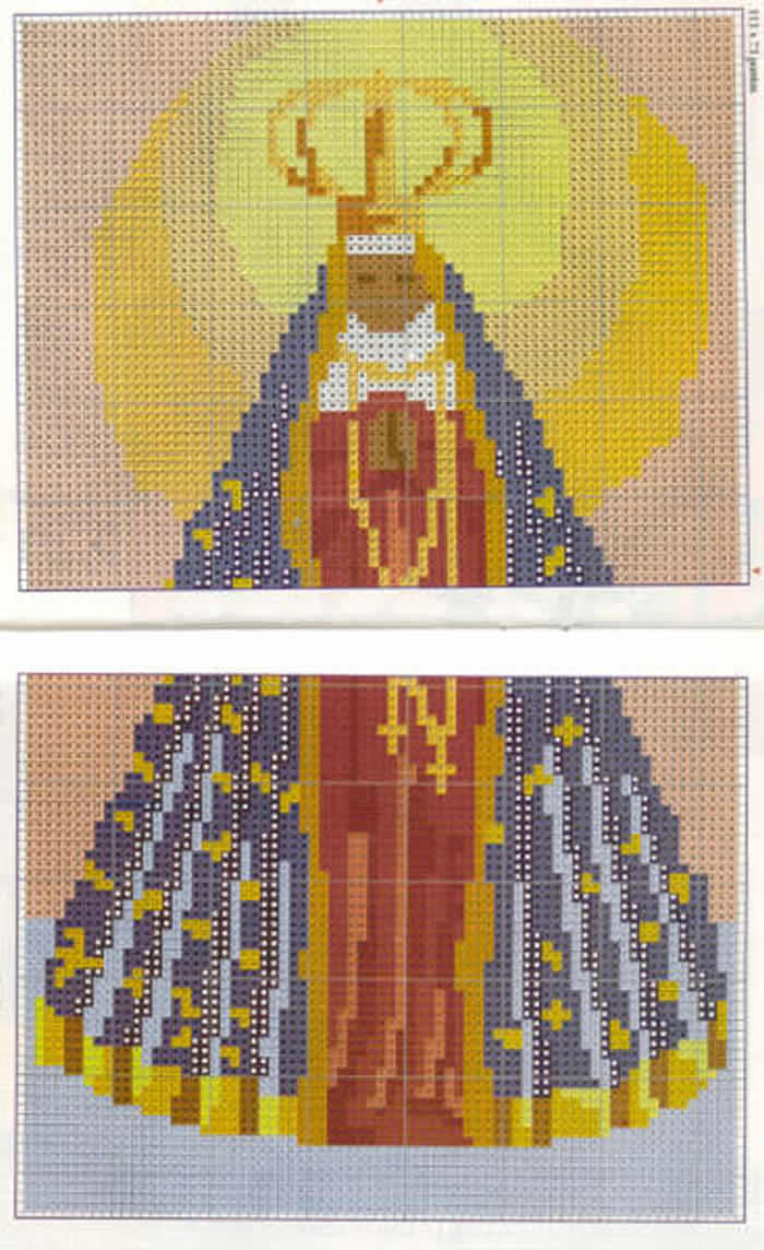 Bordados Religiosos – Ponto Cruz | Cultura Mix