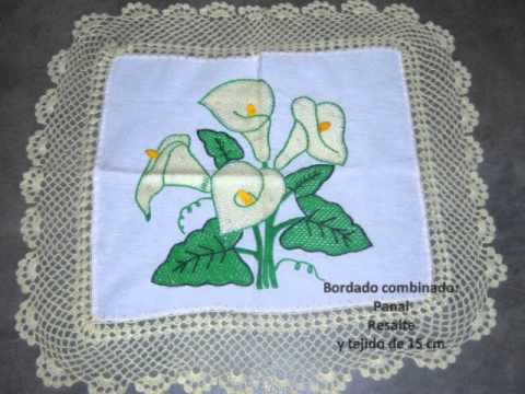 Bordados y tejidos para servilletas - Imagui