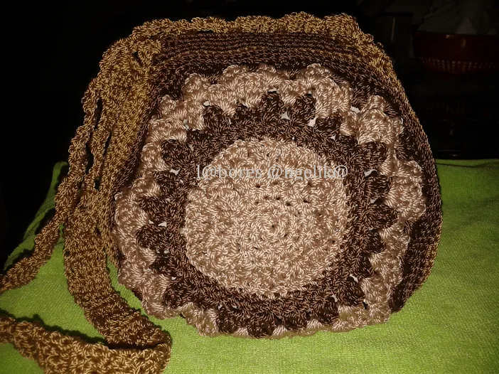 BORDAR TEJER CREAR Y COMPARTIR: BOLSA CIRCULAR A CROCHET PUNTO ... BORDAR TEJER CREAR Y COMPARTIR: BOLSA CIRCULAR A CROCHET PUNTO ...