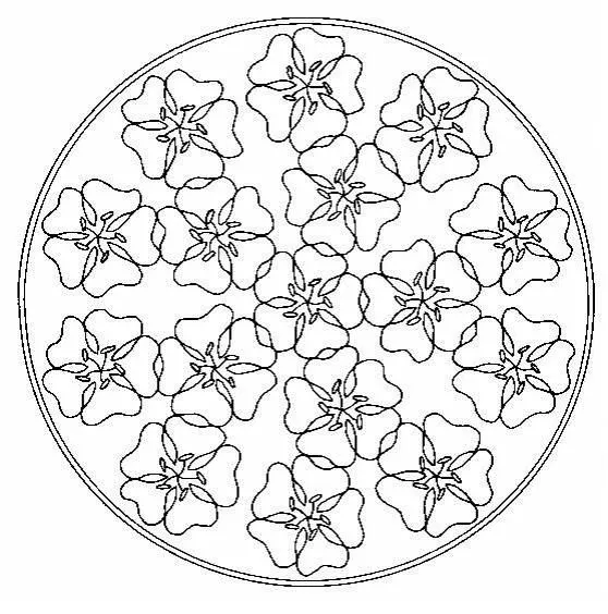 Colorear mandalas para preescolar - Imagui