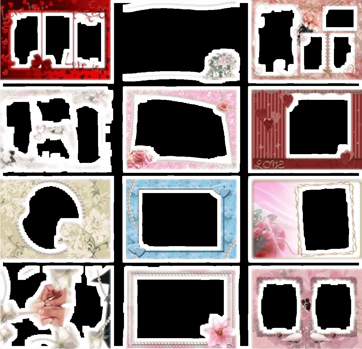 Bordas para Fotos - Digitais e Molduras | Cultura Mix
