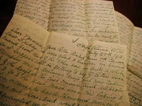  ... el borde del Abismo: Homenaje moderno a las antiguas "Cartas de Amor