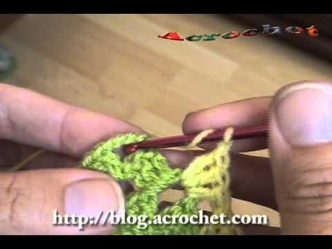 Borde para manta con abanicos pequeños (Terminacion manta ...