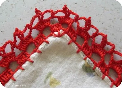 Borde para una sabanita de bebé | Atelier de Amaranta Borde para una sabanita de bebé | Atelier de Amaranta