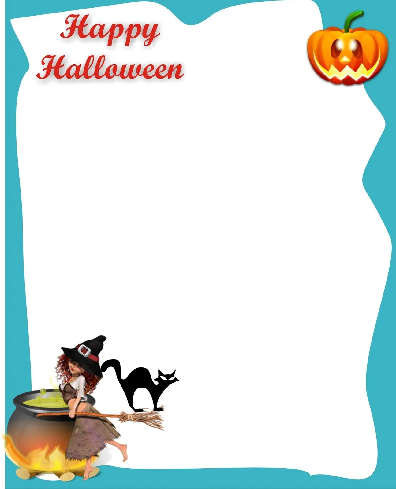 BORDERS FOR KID: DISEÑO GRAFICO CARATULA HALLOWEEN BORDERS FOR KID: DISEÑO GRAFICO CARATULA HALLOWEEN