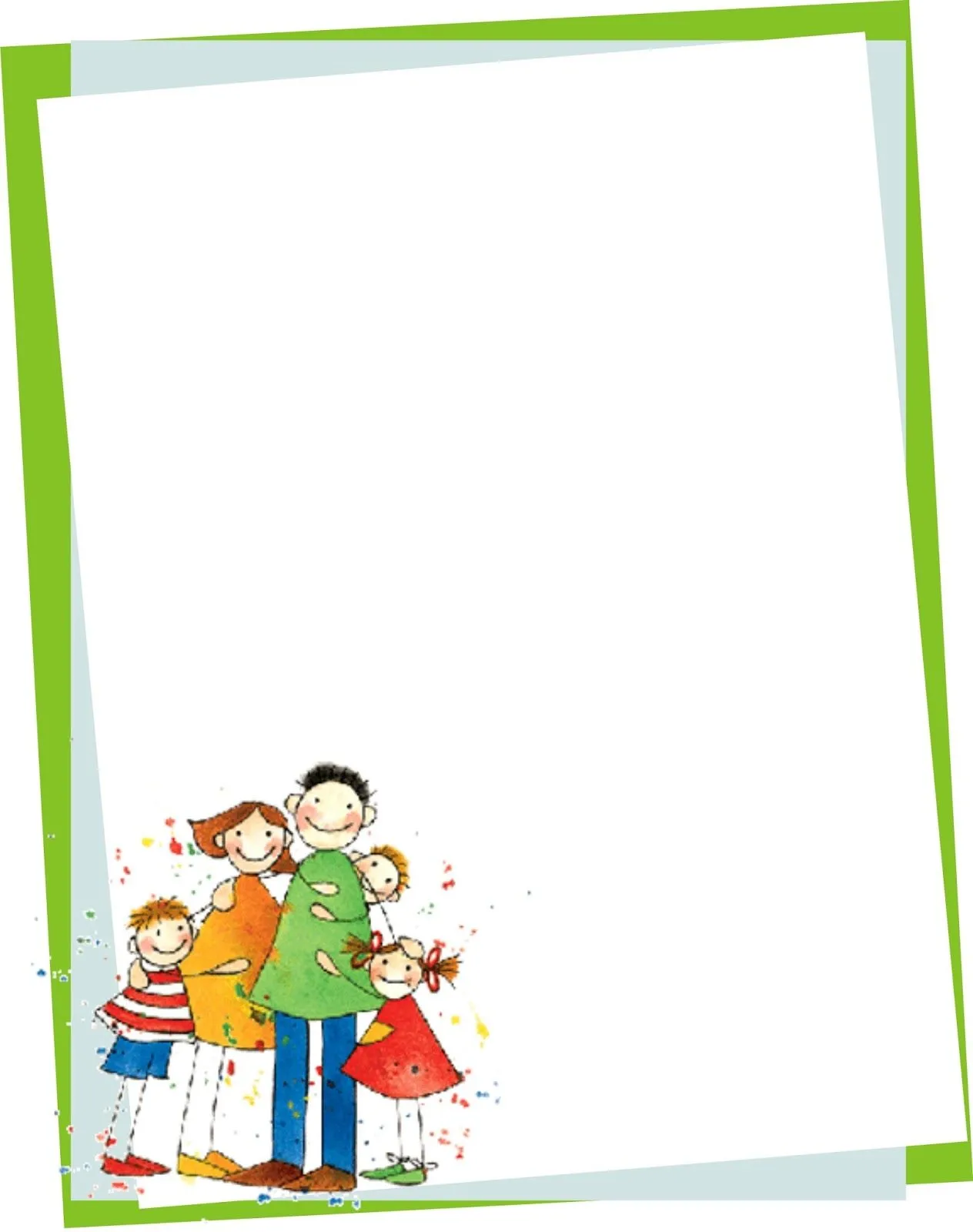 BORDERS FOR KID: DISEÑO GRAFICO CARATULAS DIA DE LA FAMILIA BORDERS FOR KID: DISEÑO GRAFICO CARATULAS DIA DE LA FAMILIA