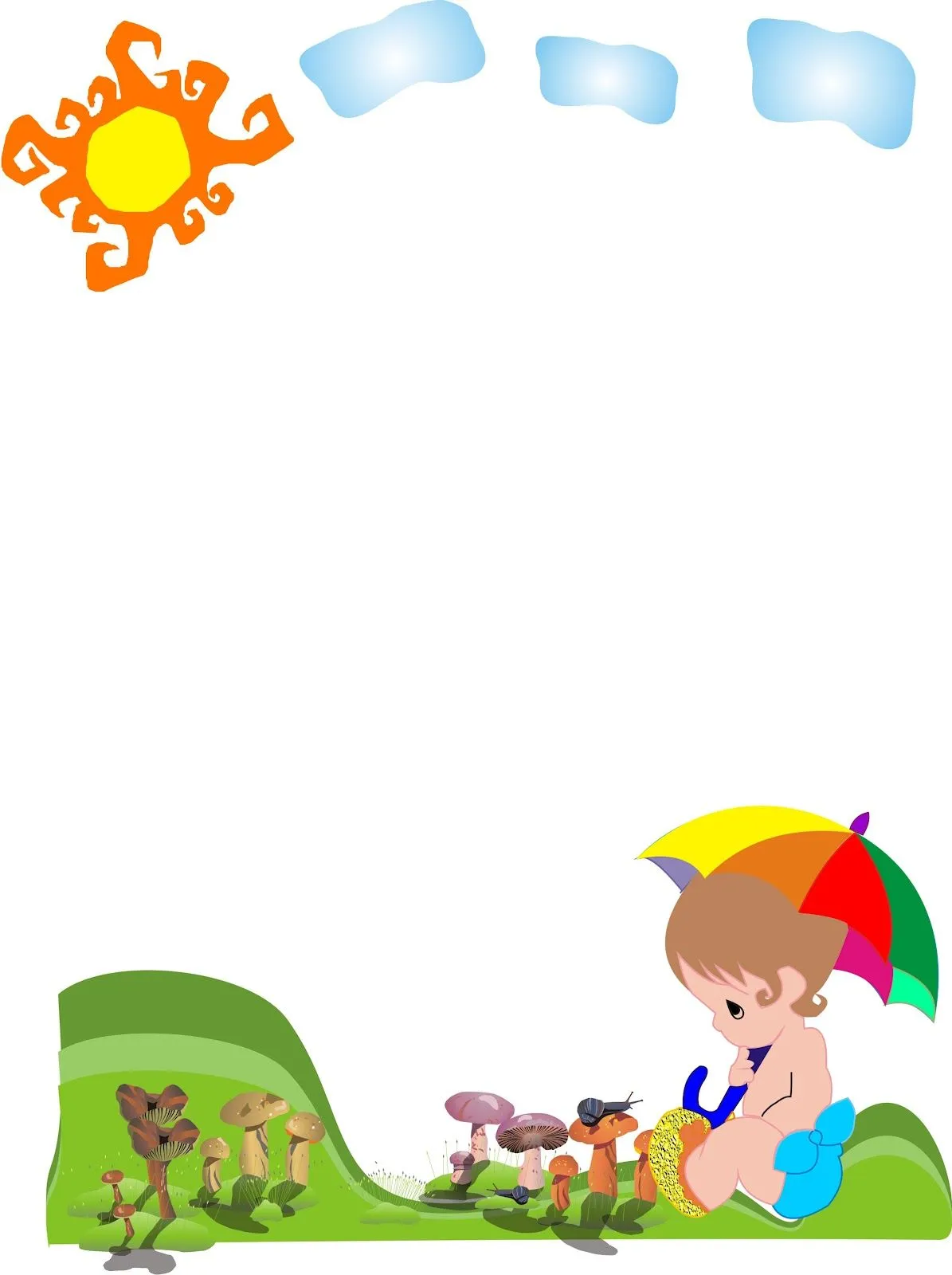 BORDERS FOR KID: DISEÑO GRAFICO MI PEQUEÑO BEBÉ