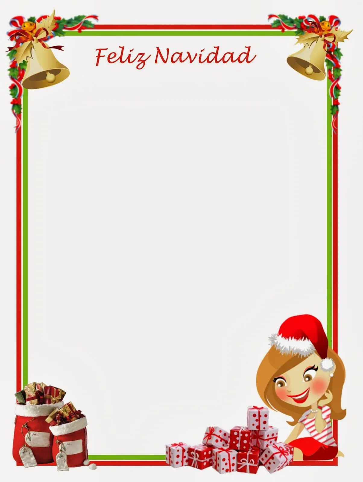 BORDERS FOR KID: NAVIDAD