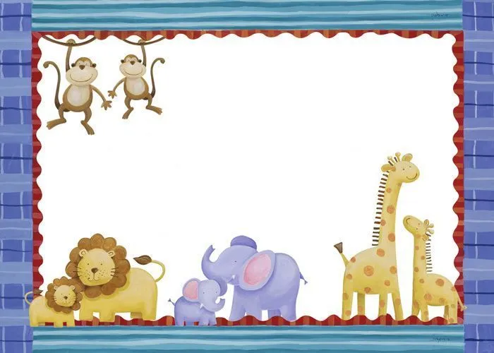 Bordes con animales para imprimir - Imagenes y dibujos para ... Bordes con animales para imprimir - Imagenes y dibujos para ...