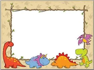 Bordes con animales para imprimir:Imagenes y dibujos para imprimir