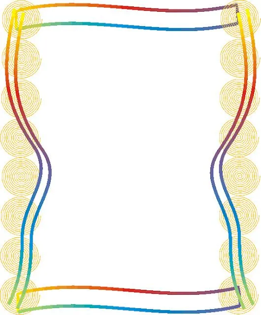 bordes coloridos para decorar trabajos profesionales bordes coloridos para decorar trabajos profesionales