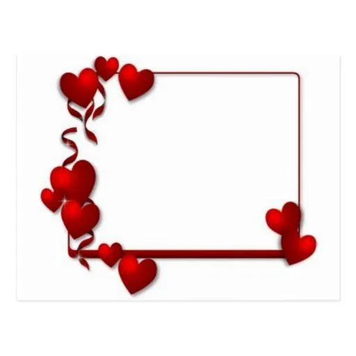 Marcos y bordes de corazones rojos - Imagui Marcos y bordes de corazones rojos - Imagui
