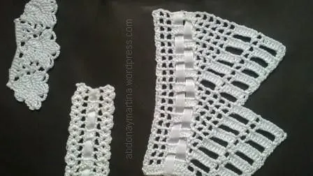 Bordes en crochet para toallas - Imagui