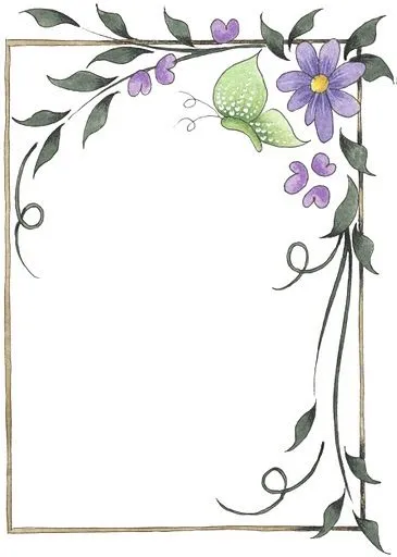 Bordes para decorar hojas - Imagenes y dibujos para imprimirTodo ... Bordes para decorar hojas - Imagenes y dibujos para imprimirTodo ...