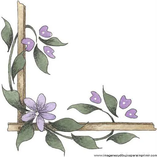 Bordes para decorar hojas-Imagenes y dibujos para imprimir Bordes para decorar hojas-Imagenes y dibujos para imprimir