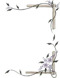 Bordes para decorar hojas:Imagenes y dibujos para imprimir