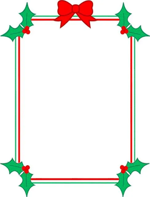 Bordes Decorativos: Bordes decorativos de Navidad para imprimir Bordes Decorativos: Bordes decorativos de Navidad para imprimir