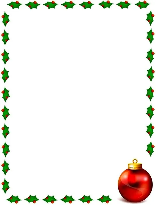 Bordes Decorativos: Bordes decorativos de Navidad para imprimir Bordes Decorativos: Bordes decorativos de Navidad para imprimir