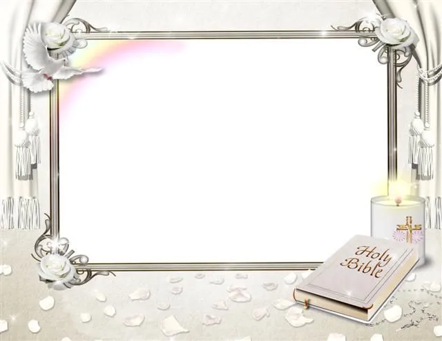 Bordes decorativos para primera comunión - Imagui