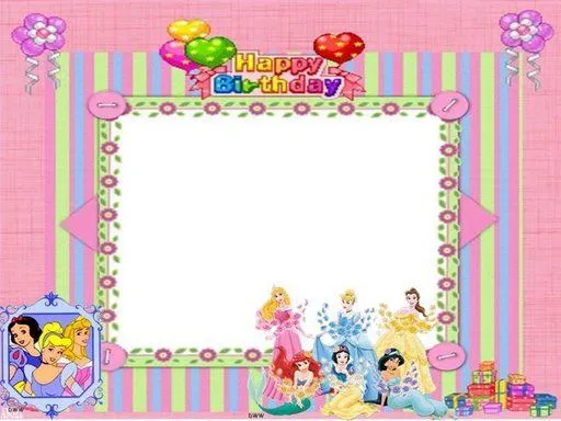 Marcos para fotos de princesas de Disney gratis - Imagui