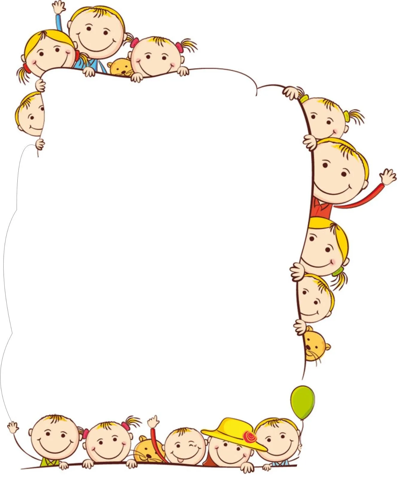 Borde decorativo para niños - Imagui