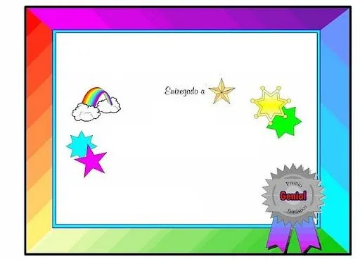 Bordes para diplomas escolares - Imagui