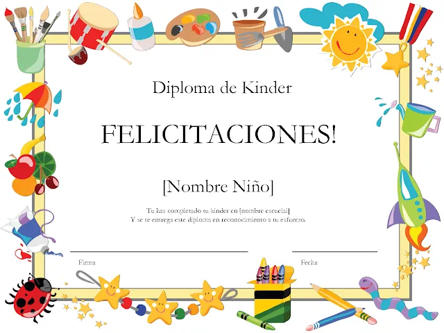 Plantillas para diplomas de preescolar gratis - Imagui Plantillas para diplomas de preescolar gratis - Imagui