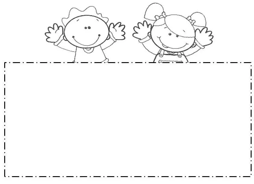 Bordes escolares para colorear - Imagui | bordes y marcos ...
