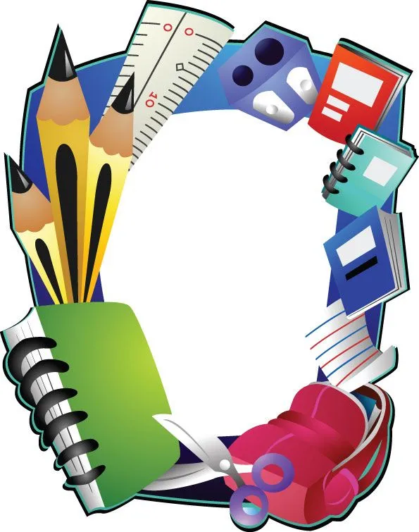 Bordes escolares gratis - Imagui