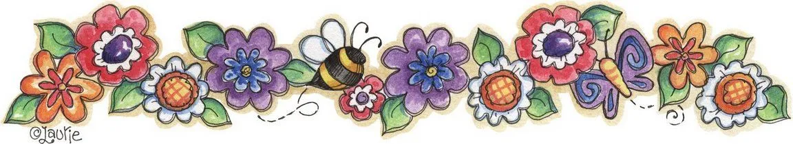 Bordes de flores para imprimir - Imagenes y dibujos para ...