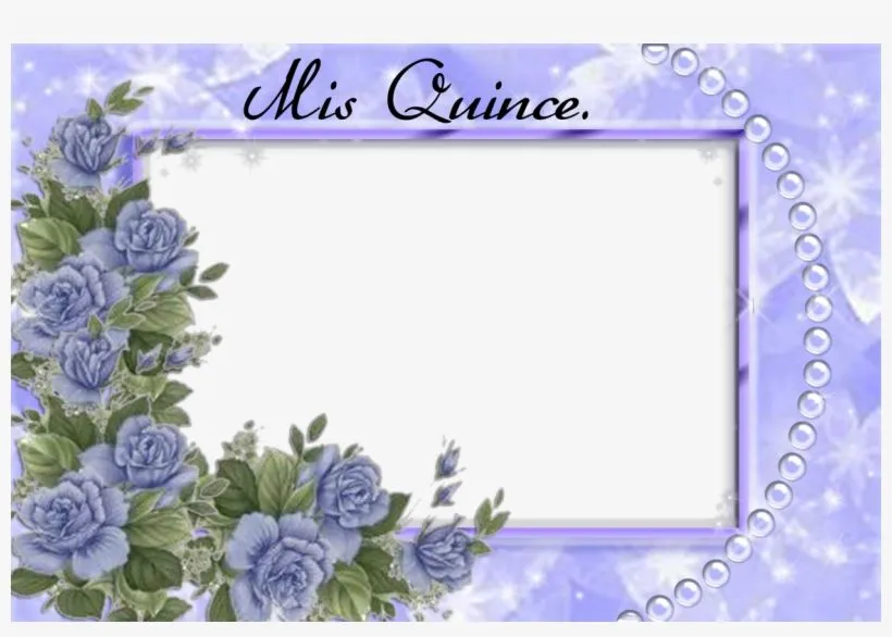 Bordes De Fotos De 15 Años Tarjetas - Marcos Para Invitacion De Xv Años -  1153x768 PNG Download - PNGkit