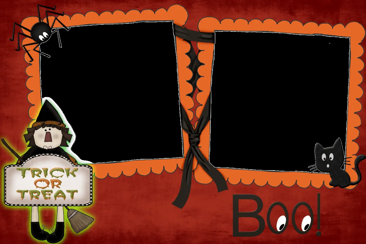 4 Bordes para Fotos de Halloween en Png. Listos para ser usados ... 4 Bordes para Fotos de Halloween en Png. Listos para ser usados ...