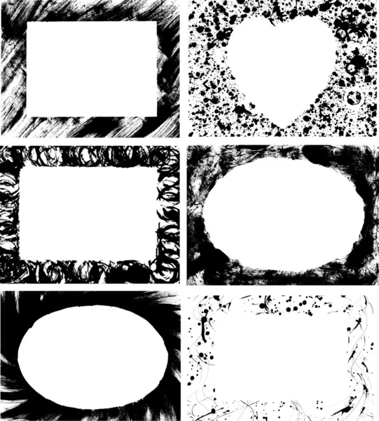 Varios bordes Grunge — Foto stock © theblackrhino #8402939 Varios bordes Grunge — Foto stock © theblackrhino #8402939