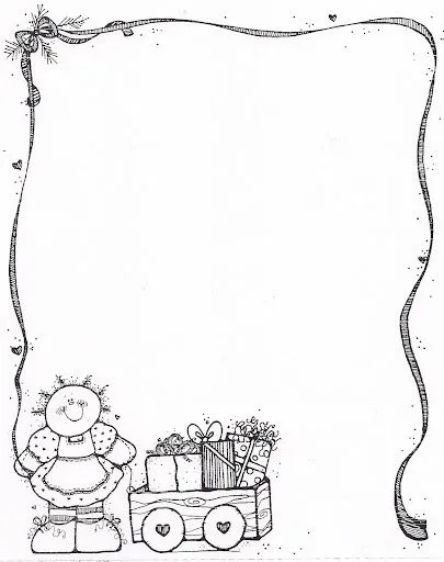 BORDES INFANTILES EN BLANCO Y NEGRO PARA PINTAR | FICHAS PARA ... BORDES INFANTILES EN BLANCO Y NEGRO PARA PINTAR | FICHAS PARA ...