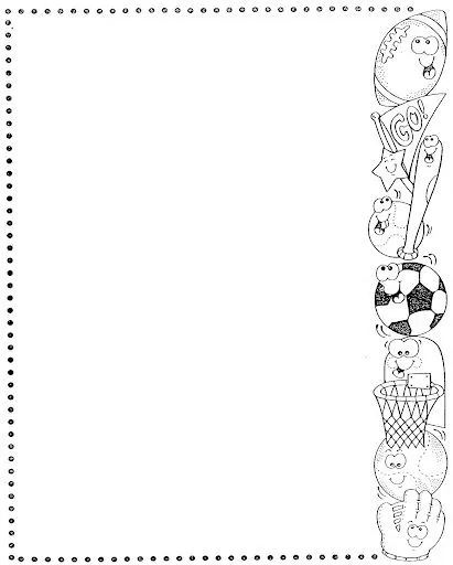 Bordes infantiles para imprimir picasa - Imagui