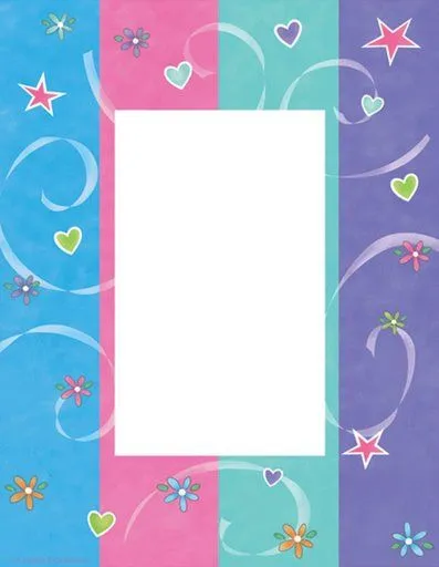 Marcos y bordes infantiles para fotos - Imagui