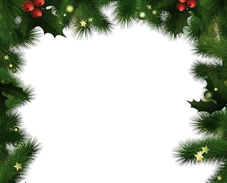 Bordes navideños para Word - Diseños libres para descargar gratis Bordes navideños para Word - Diseños libres para descargar gratis