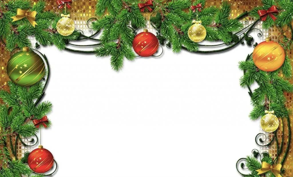 Bordes navideños para Word - Diseños libres para descargar gratis Bordes navideños para Word - Diseños libres para descargar gratis