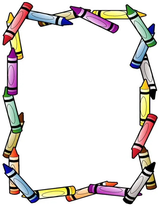 Marcos decorativos para cuadernos - Imagui