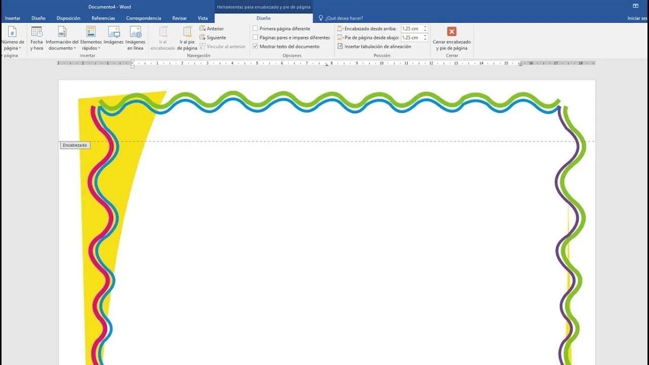 Como hacer bordes de página personalizados en word (Marcos de páginas) -  YouTube