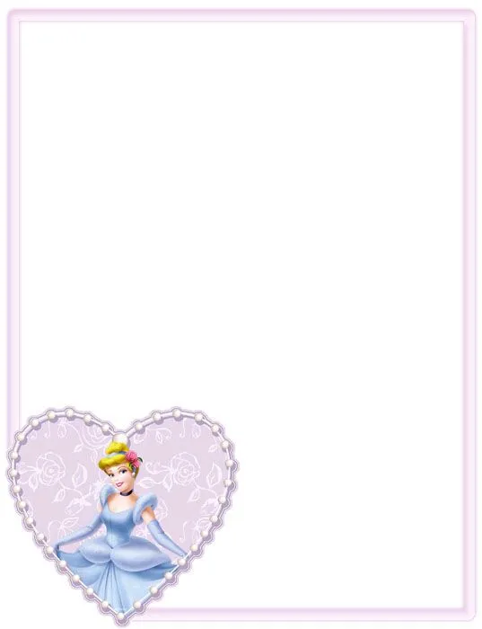 Bordes de paginas Disney para imprimir - Imagui