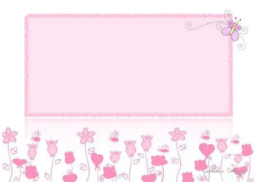 Bordes de tarjetas con rosas - Imagui