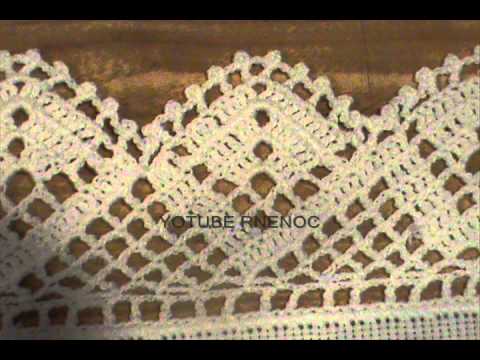 Bordes tejidos a crochet - Imagui