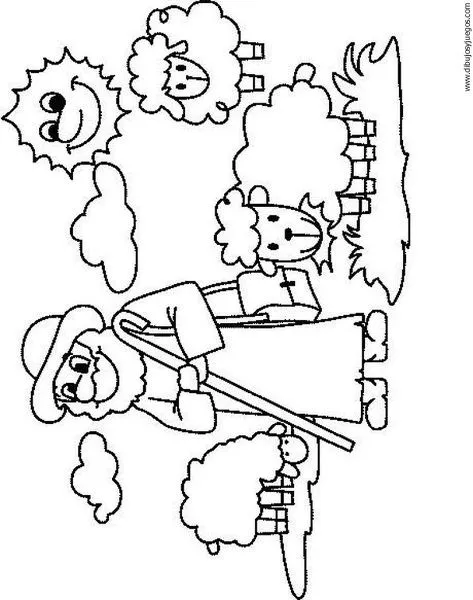 dibujo-de-oveja-011 | Dibujos y juegos, para pintar y colorear dibujo-de-oveja-011 | Dibujos y juegos, para pintar y colorear